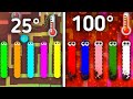 WORM maze RACE №12, but TEMPERATURE is RISING every SECOND