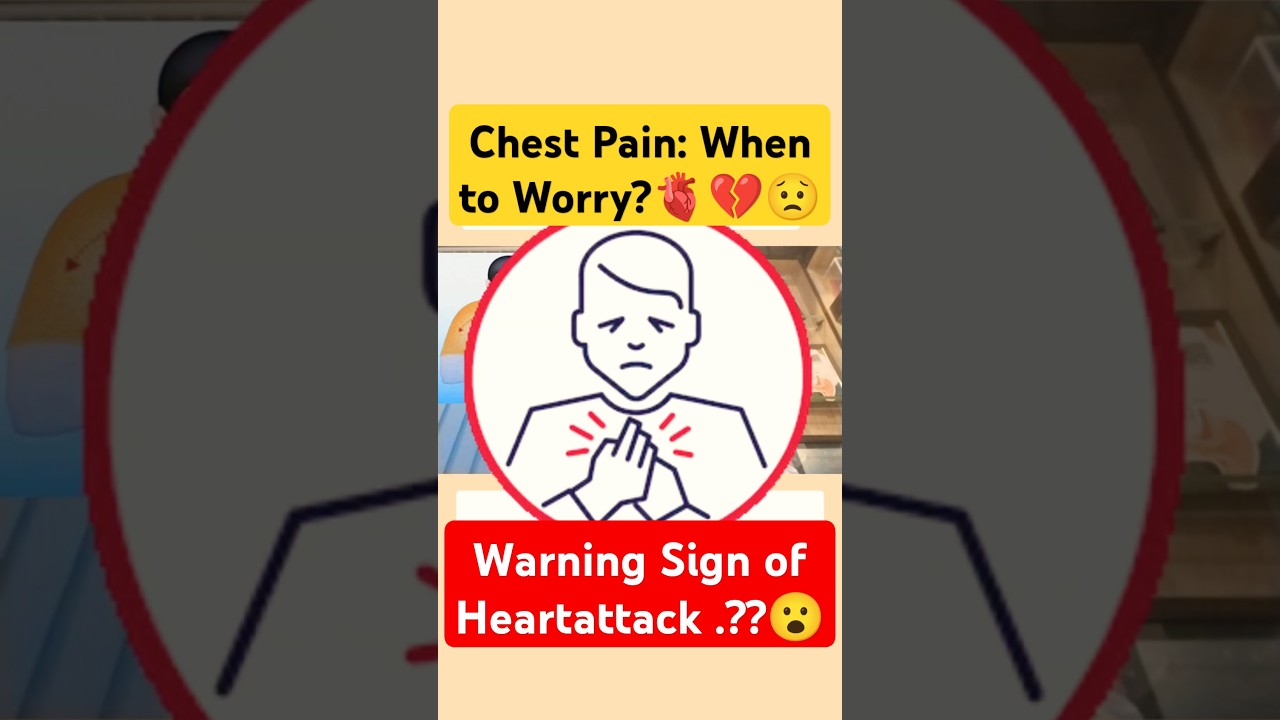 Chest Pain: When to Worry.? (Lifesaving Tips),