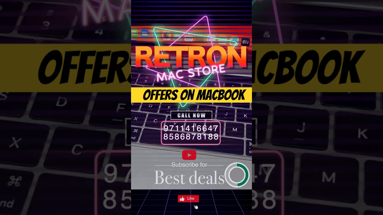 💻🔥Retron Mac Store Delhi  | Get Premium MacBooks at Unbeatable Prices!