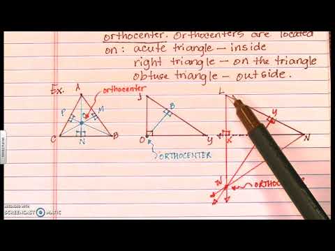 Centers of Triangles