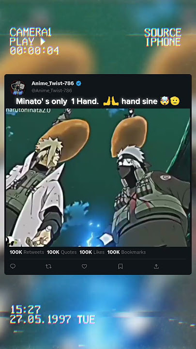 Minato' s only 1Hand.🫸🫷 hend sine 🤯 🫡