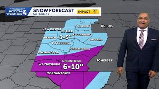 December 12 Forecast: Wintry weekend for Western PA