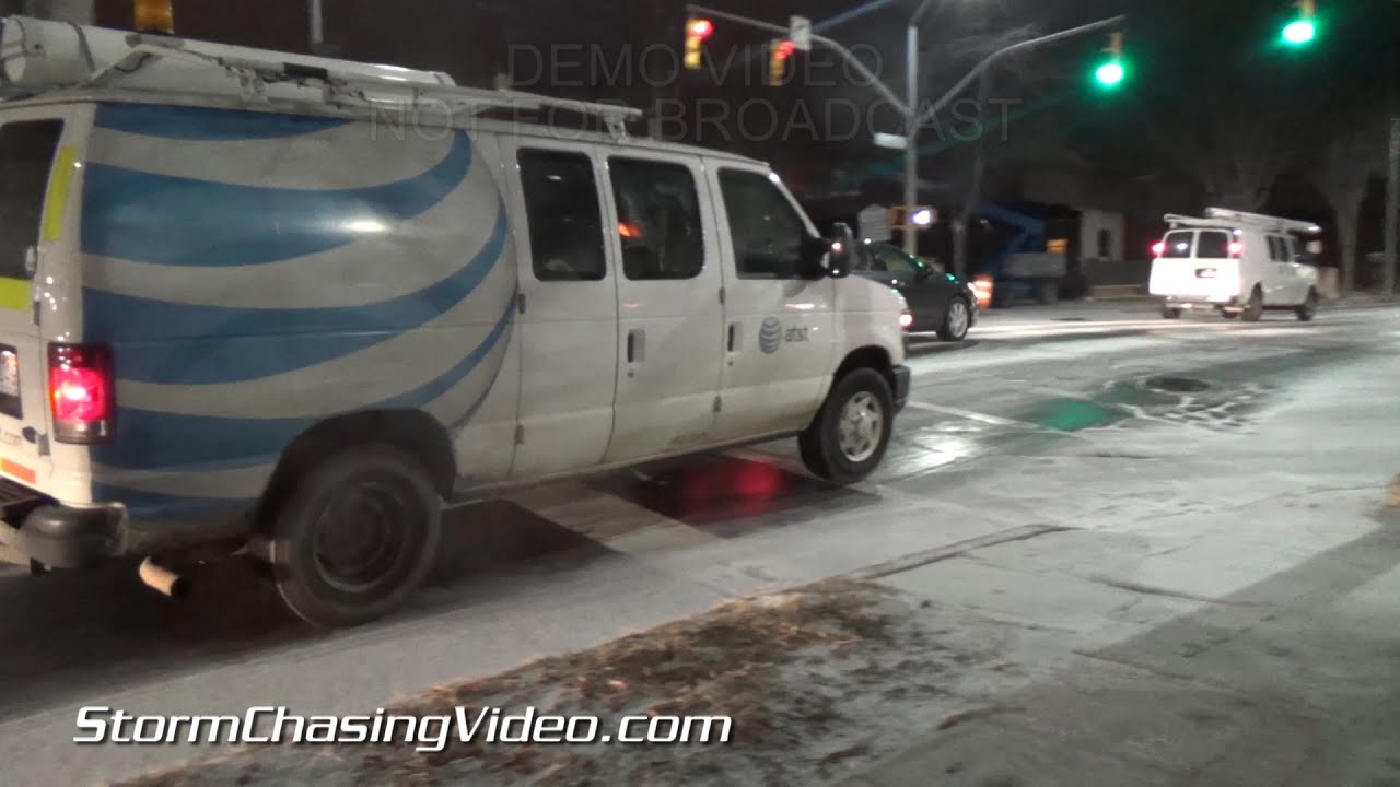 2/16/2015 Raleigh NC Slick Roads B-Roll