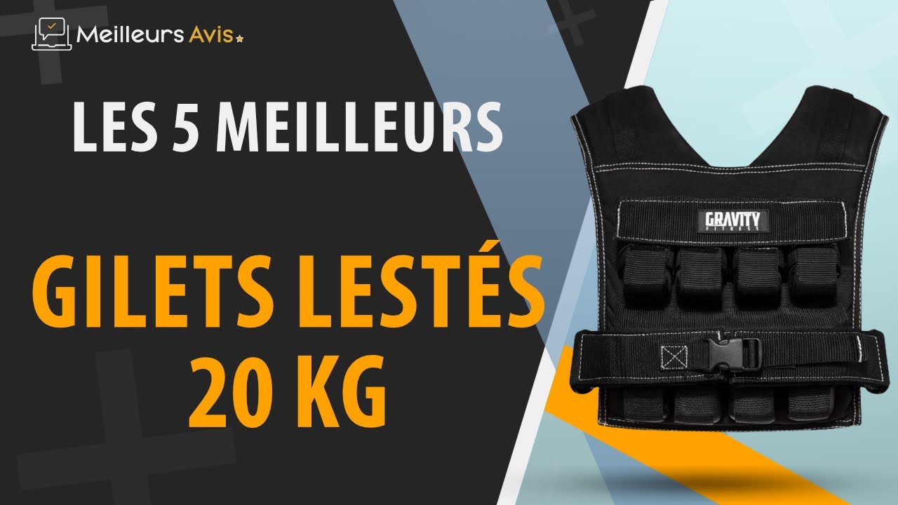 Gilet lesté réglable, gilet de course pour homme et femme, gilet lesté pour homme et femme, charge de 20 kg