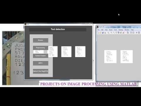 Projects on Image Processing using Matlab