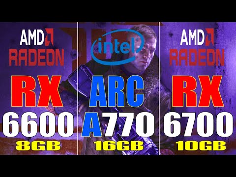 RX 6600 vs ARC A770 vs RX 6700 || PC GAMES TEST ||