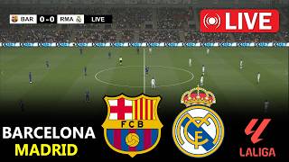 🔴LIVE : Barcelona vs Real Madrid | EL CLÁSICO 2026 | La Liga | PES 21 Simulation Gameplay Video screenshot 1