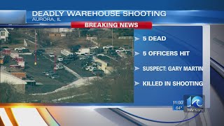 5 people killed in shooting at Aurora, Illinois manufacturing plant