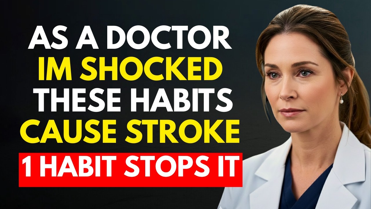 As a DOCTOR, I'm SHOCKED: This Habit TRIPLE Your Stroke Risk after 60 | Senior Health