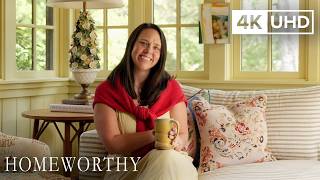 HOUSE TOUR | Colorful English-Cottage Charm in South Carolina | 4K
