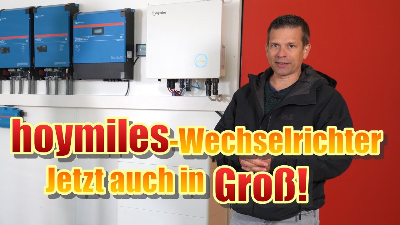 hoymiles HYT Stringwechselrichter - die richtig coole Lösung mit