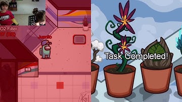 AMONG US DOING EVERY TASK IN MIRA HQ