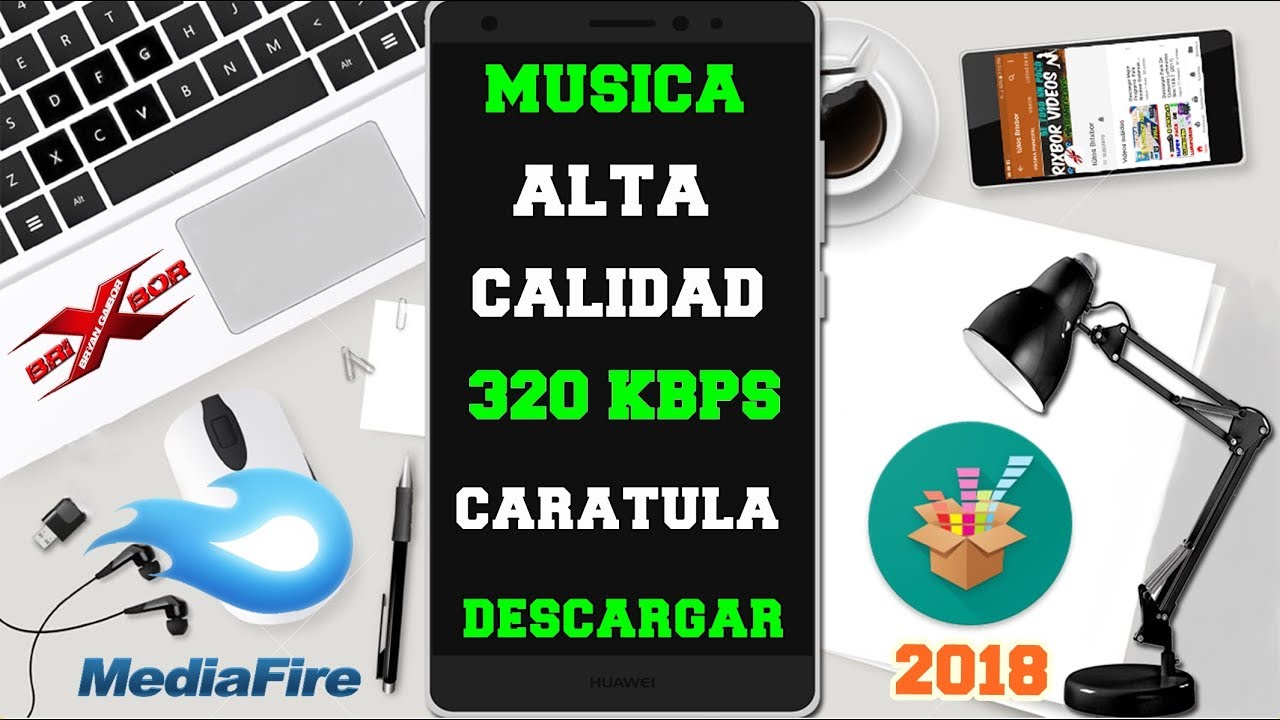 Como Descargar Musica Calidad 320 kbps Con Caratula Android YouTube