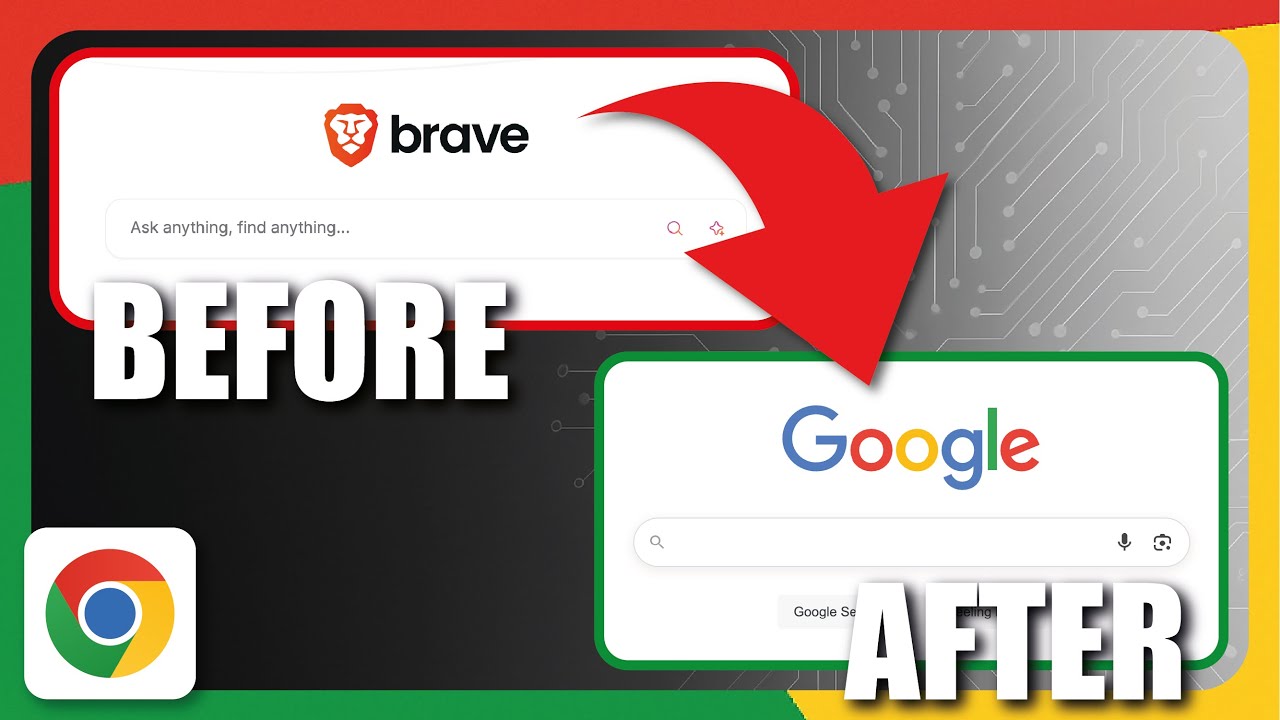 BRAVEページ How To Remove Brave Search From Google Chrome (Step By Step) - YouTube