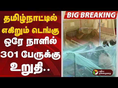 #BREAKING: தமிழ்நாட்டில் எகிறும் டெங்கு! ஒரே நாளில் 301 பேருக்கு உறுதி | Dengue Fever