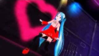 【MMD】初音ミク 「きゅんっ!ヴァンパイアガール」音源配布 HD