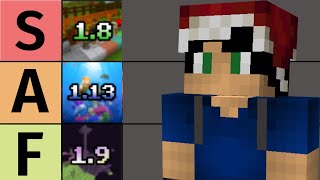 So I made a Minecraft Version (Java Edition)  tier list...