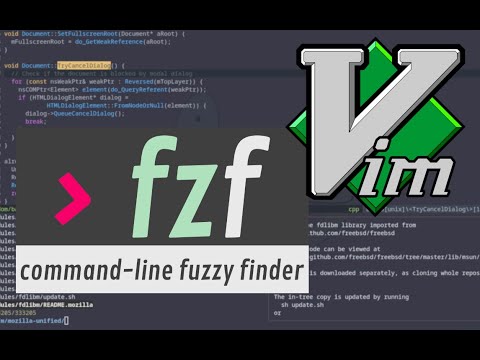 Vim/命令行必备插件! FZF!性能无敌的模糊搜索工具