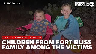 Children identified in deadly Ruidoso floods, family seeks support