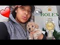 I HAD THE BEST BIRTHDAY EVER! HE BOUGHT ME A DOG, ROLEX AND YACHT!! VLOGMAS DAY 1