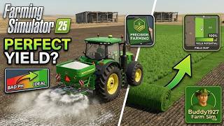 Farming Simulator 25 Precision Farming Guide Part 2 Soil Samples, Lime, Fertilizer&amp;Rolling Explained