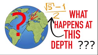 How is Golden Ratio related to Gravity ? + how gravity works inside Earth.