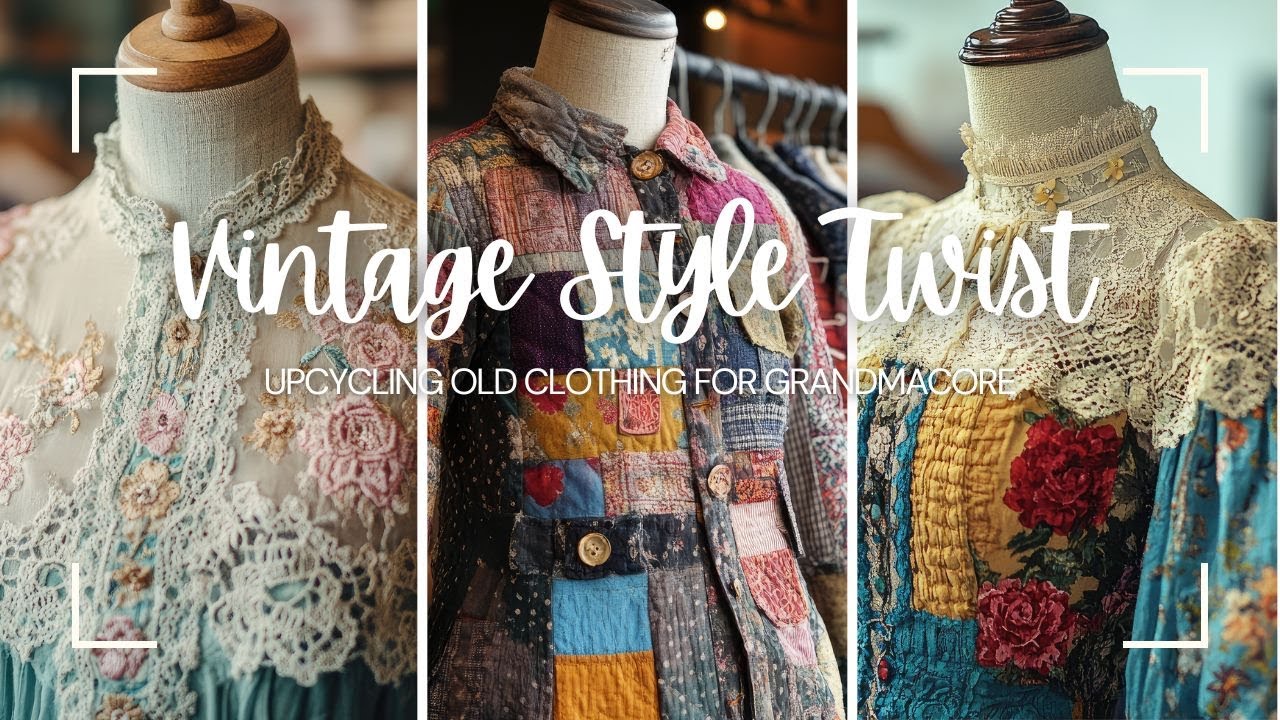 Винтажный стиль с изюминкой: переделка старой одежды для бабушки