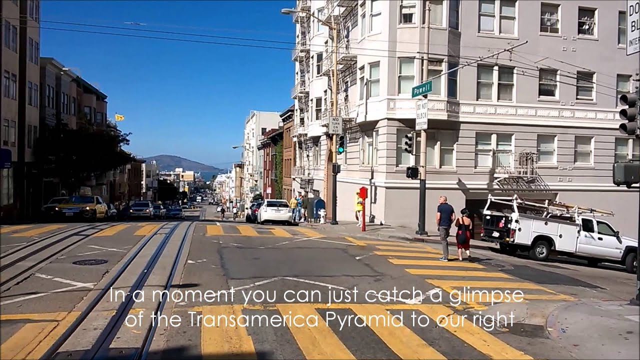 San Francisco Cable Car Complete Ride on PowellHyde line YouTube