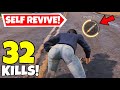 *NEW* SELF REVIVE GAMEPLAY IN CALL OF DUTY MOBILE BATTLE ROYALE!