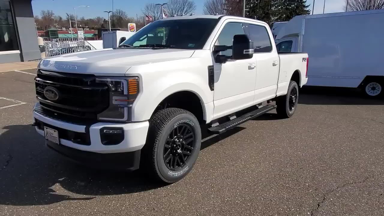 2020 Ford F350 Lariat Black Appearance Package - YouTube