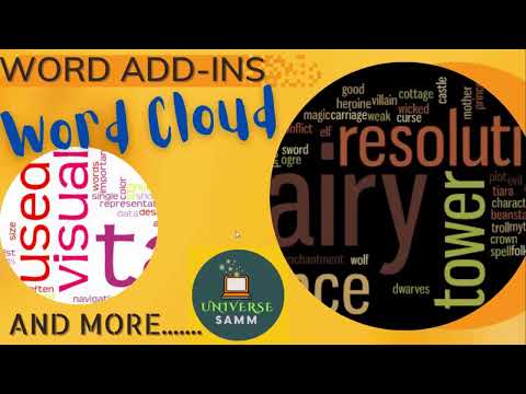 Word Add-Ins  Microsoft Word... Word Cloud