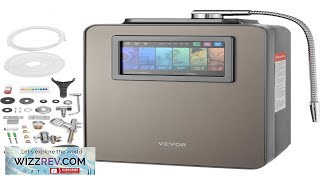 VEVOR Alkaline Water Ionizer Machine pH 2.5 11.2 Alkaline Acidic Hydrogen Water Purifier