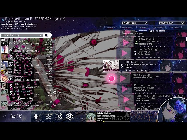 FREEDMAN [iyasine] +HD 99.82% FC