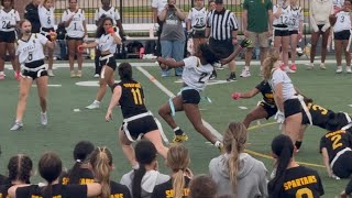 ROUND 1 PLAYOFFS: MONTOUR vs SETON LASELLE ‼️🔥🔥🏈.   #foryou #viral #fyp #flagfootball 