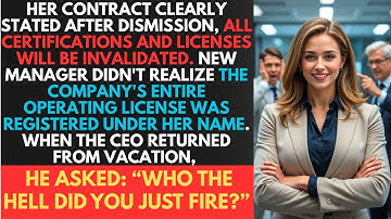 Ze werd ontslagen wegens ‘ontslag’ – toen kwamen ze erachter dat zij de enige was met een exploit...