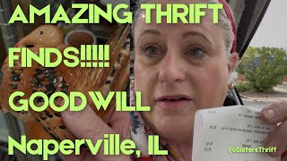 @SistersThrift  Amazing Thrift Finds At Goodwill, Naperville, Il 