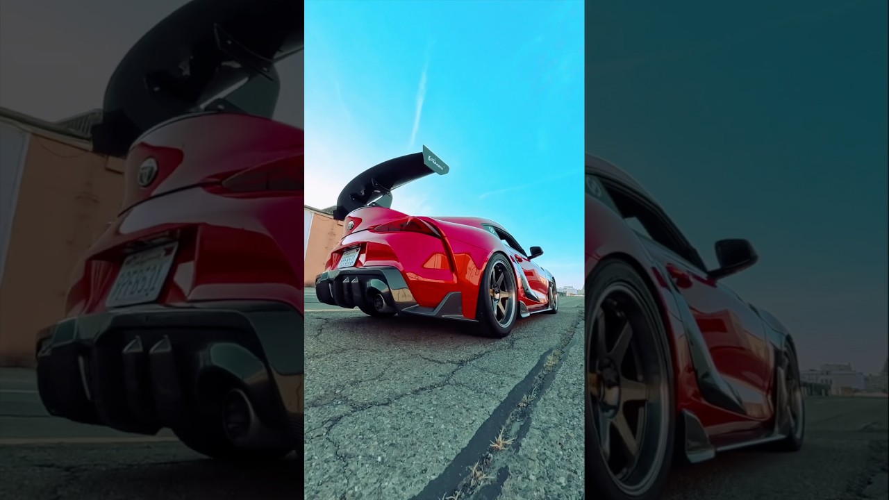 Эпичная имитация Supra, снятая с дрона, с одного кадра 💥 Смотрите результаты ‼️ 