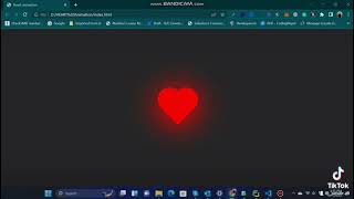 Love Animation Using HTML & CSS