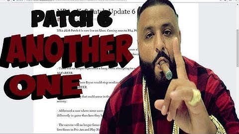 NBA 2K18 OFFICIAL PATCH 6 NOTES XBOXONE