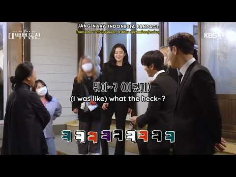 jang nara x jung yong hwa funny moments on set of sell your haunted house