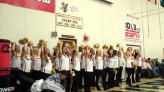 UVM Dance Team Go Cats Go Jan 18, 2011