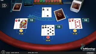 Pragmatic Play - Multihand Blackjack - Gameplay Demo