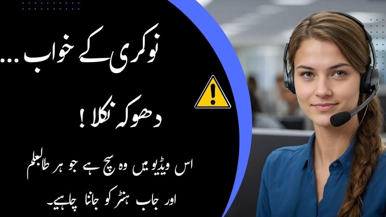 Call Center Job Scam in Pakistan | Real Stories & Shocking Truth - YouTube
