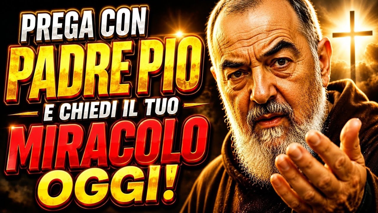 PREGA con PADRE PIO e Chiedi il Tuo MIRACOLO OGGI - YouTube