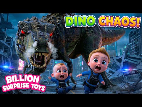 Bencana di Taman Dinosaurus! - Dino Park Disaster! Can Baby Zay Win?!