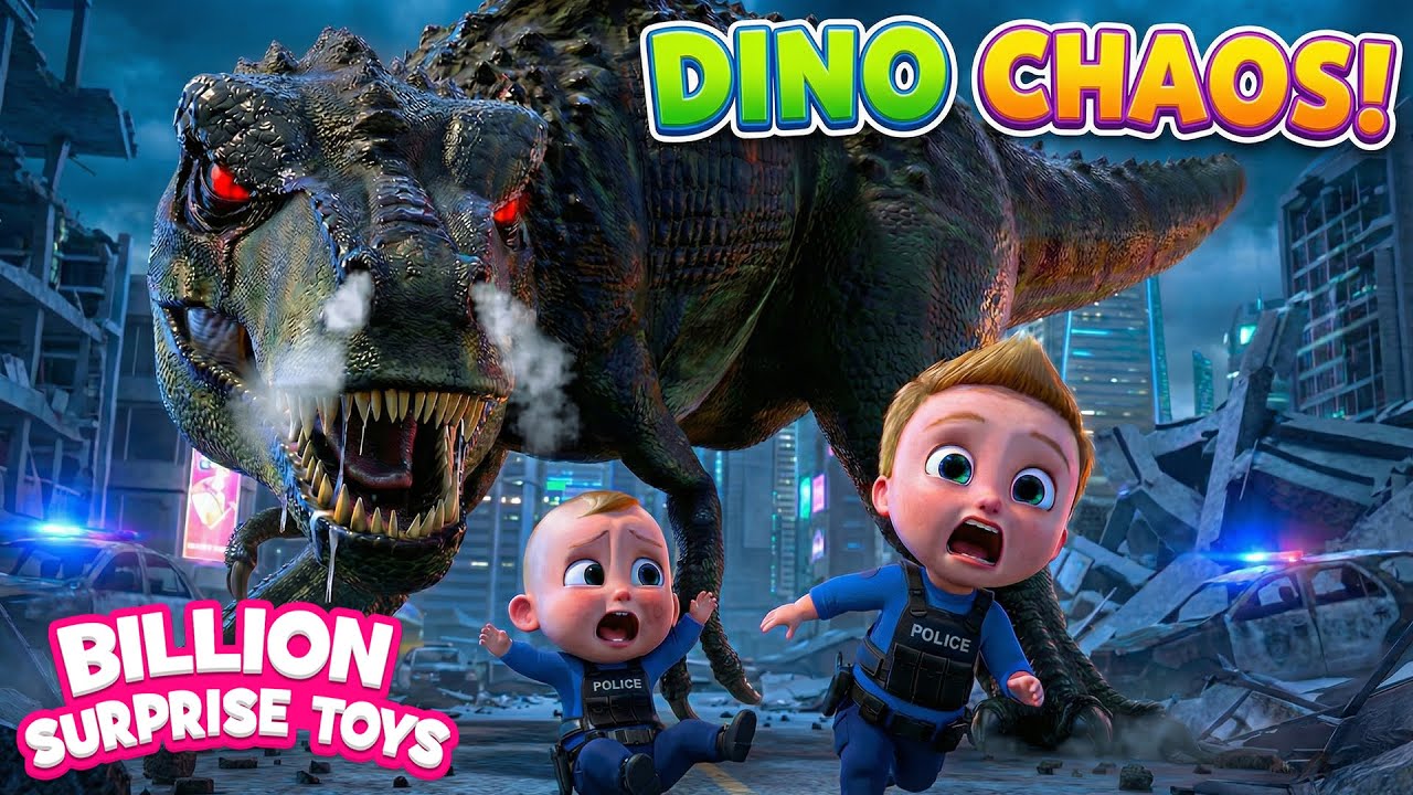 Катастрофа в Дино-парке! Сможет ли малыш Зей победить?!