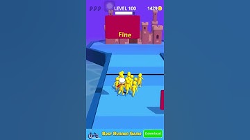 Join Clash 3d Game #shorts level 100 Defeat Gameplay Walkthrough #newgame2021 (iOS-Android)