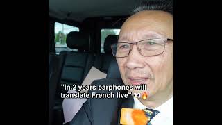 Dad predicting live translation earphones is wild 👀🔥 #ai #future #fyp