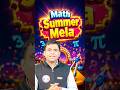 Maths Day 2 | Summer मेला 2026 | Important क्लास | #shorts #navodayasainikschoolrwa