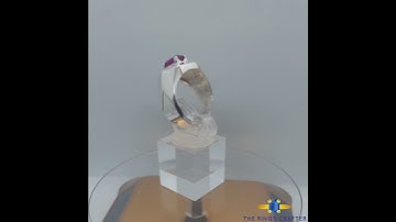 Natural Ruby Gemstone Ring , Handcrafted Ruby Stone Ring , 925 Silver Ruby Ring , Kabul Ruby Ring